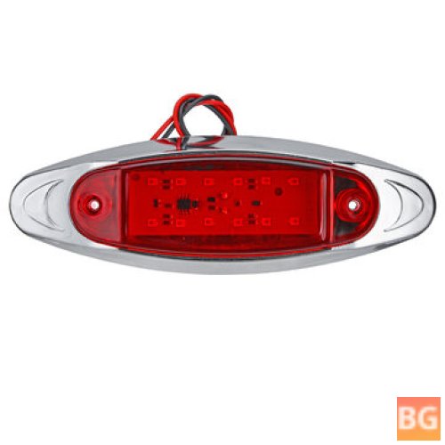 24V LED Marker Light - Emergency Warning Lamp for Boat, Car, Truck, Trailer