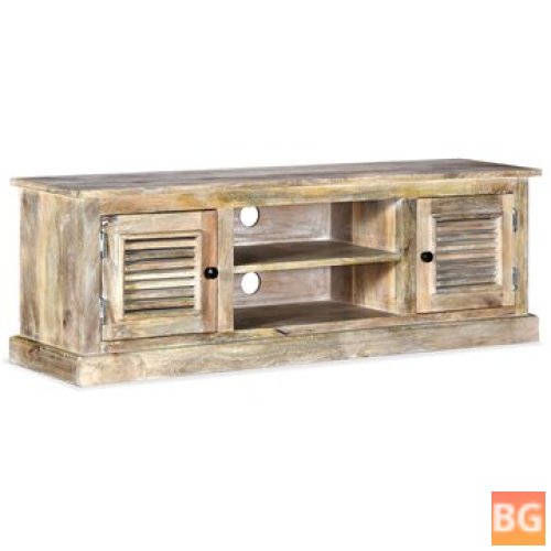 TV Cabinet with Wood Grain