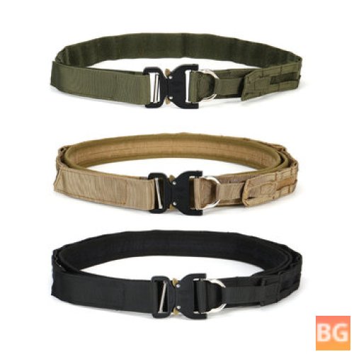Hunting Belt with Quick-Release Waist Belt