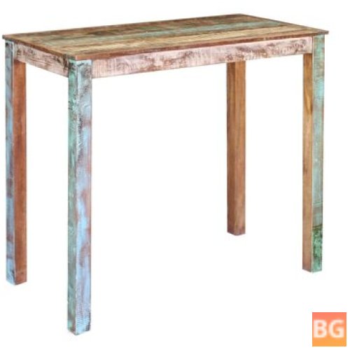 Bar Table - Solid reclaimed wood 45.3