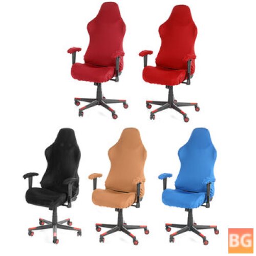 Computer Chair Protector - Stretch Armchair Seat Cover - Home Office