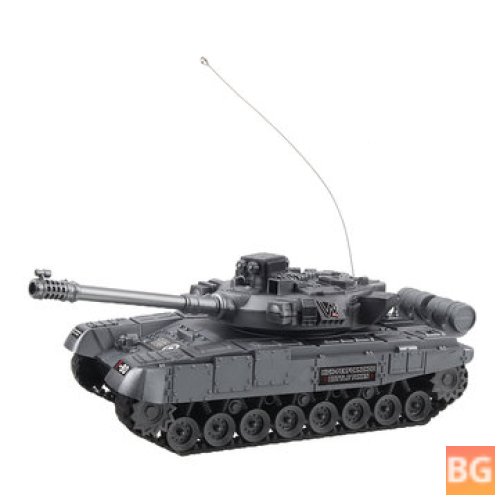 RC Tank Car Vehicle with Music Light - Children's Toy