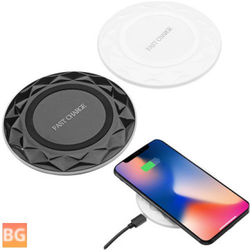 Wireless Qi Fast Charger for iPhone 8/8P/X/S8