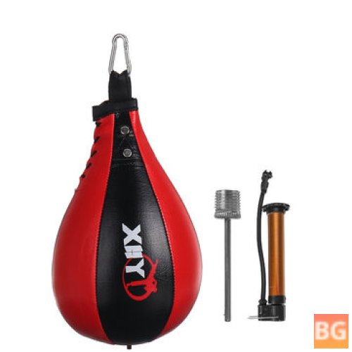 Boxing Ball - Inflatable - Pear Shape - Exercise Speed Bag