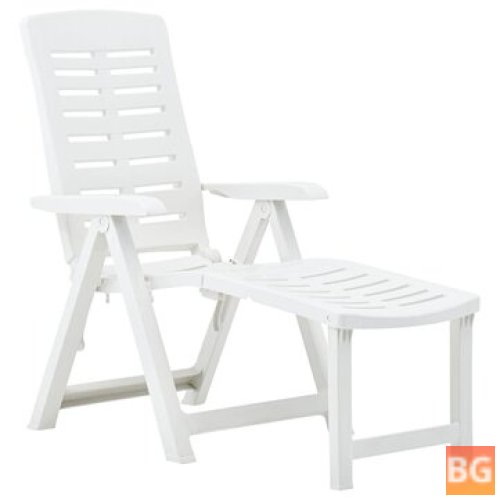 Sun Lounger - White