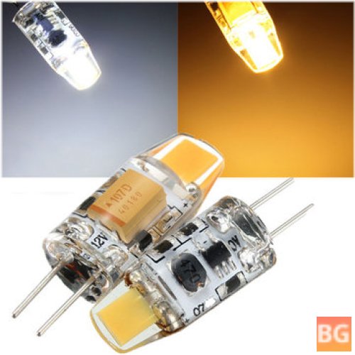 Warm/Pure White LED Spot Light Bulb - G4 1W