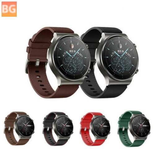 Genuine Leather Strap for Huawei Watch GT2 Pro