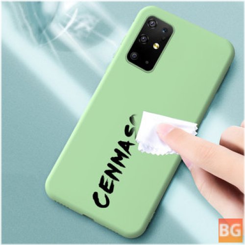 Soft Silicone Back Cover Protective Case for Samsung Galaxy S20+/S20 Plus