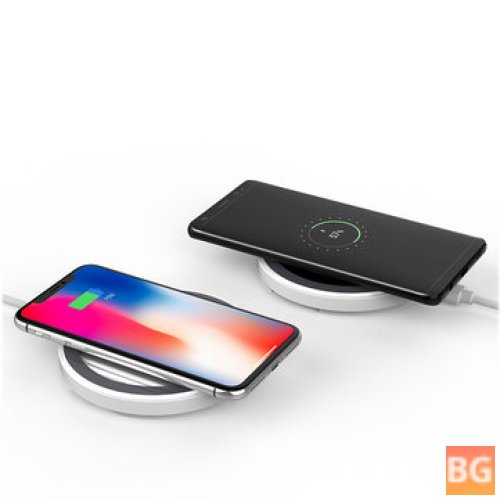 Quick Charge Qi Wireless Charging Pad for Apple iPhone X, 8, 8 Plus, SE, 8, 7, 6S, 6, 5S, 5C, 4S