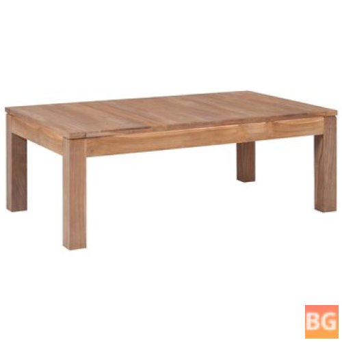 Teak Coffee Table with Natural Finish