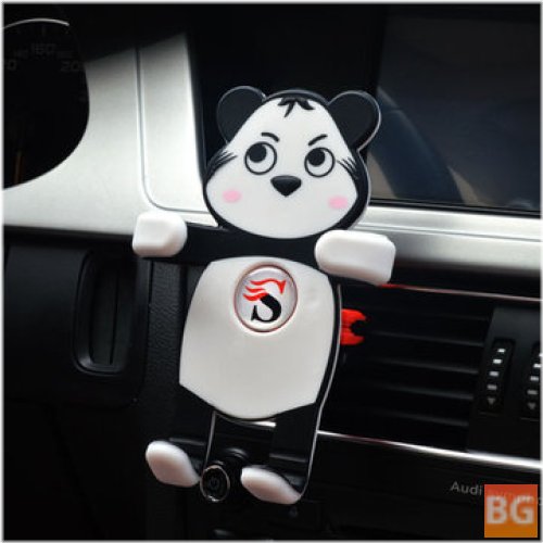 Panda Car Mount for iPhone/Samsung/Miix2 - Silicone