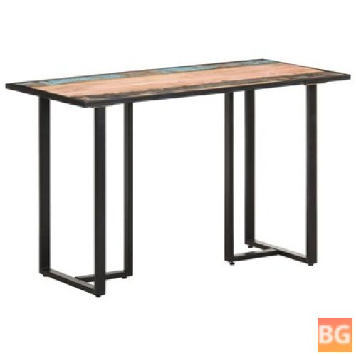 Table with Solid Wood Base and Legs