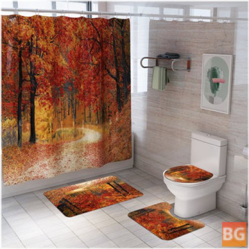 Bathroom Curtain - Maple