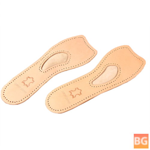 Leather Forefoot Pad with Breathable Cushion
