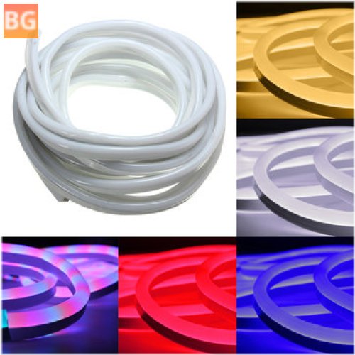 Neon Strip Light with Flexible Cable - 10M