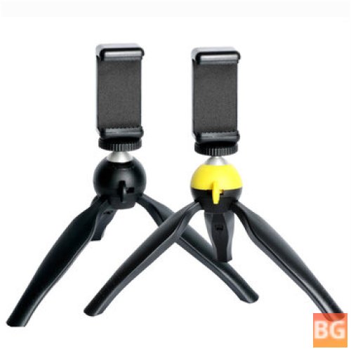 360 Rotation Mini Portable Youtube Live Streaming Desktop Camera Phone Stand for Tablet, Phone and Computer