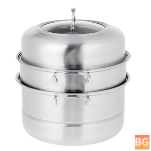 Multi-Function Stainless Steel Steamer with Large Capacity