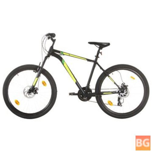 Mountain Bike 21 Speed 27.5 Inch Wheel - Black