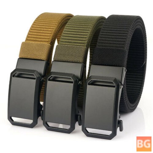 Metal Tactical Belt for Hunting and Military Fans