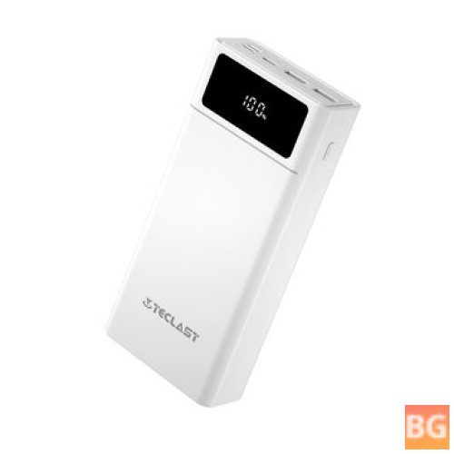 30K Power Bank with Fast Charging for iPhone, Samsung, Xiaomi, and Huawei