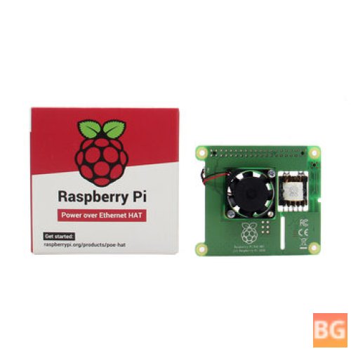 PoE HAT Expansion Board for Raspberry Pi 3 Model B+ - 5V 2.5A Output