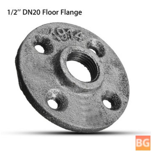1/2 Inch Cast Iron Steel Pipe Floor Flange Pipe Fitting