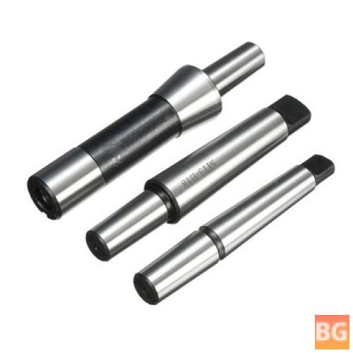 1-16MM Lathe chuck with MT2, MT3, and MT3-B18 drill bits