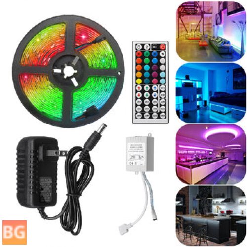 Waterproof LED Strip Light with Remote Controller