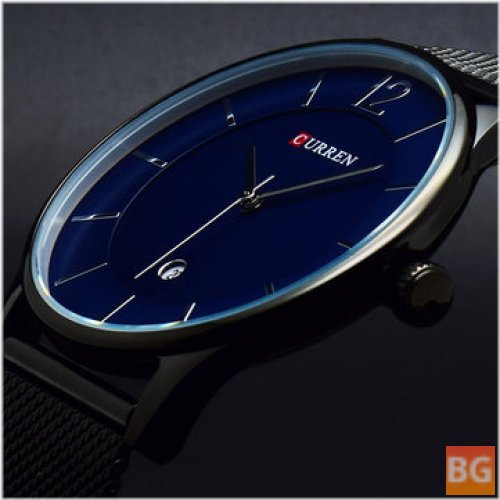 CURREN Men's Watch - Ultra Thin, Luxury, Quartz