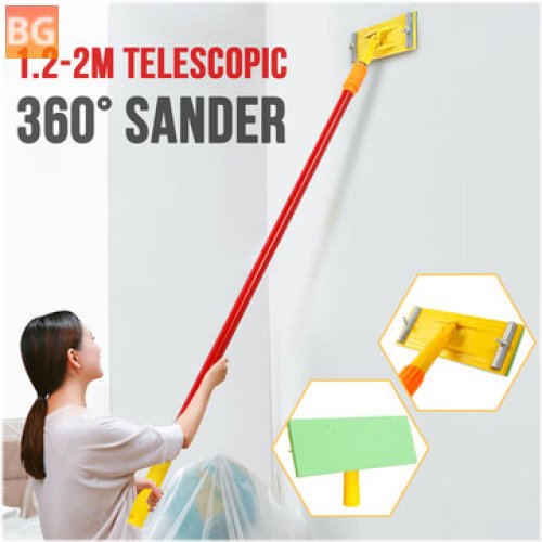 Mop and Bucket with Telescopic Handle and Cleaning Brush