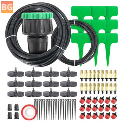 Diy Garden Irrigation Set - Automatic watering hose system with adjustable dropper