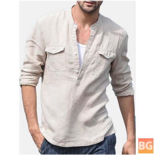 100% Cotton Breathable Shirt - casual