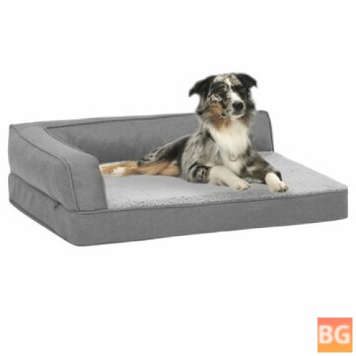 Dog Bed Linen - Ergonomic Look - 75x53 cm - Gray