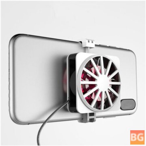 Portable RGB Fan Holder for iPhone 13 Pro Max and Samsung Galaxy S21 5G