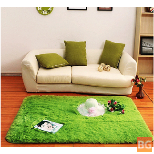Soft Shaggy Carpet for Living Room - 70x140 cm
