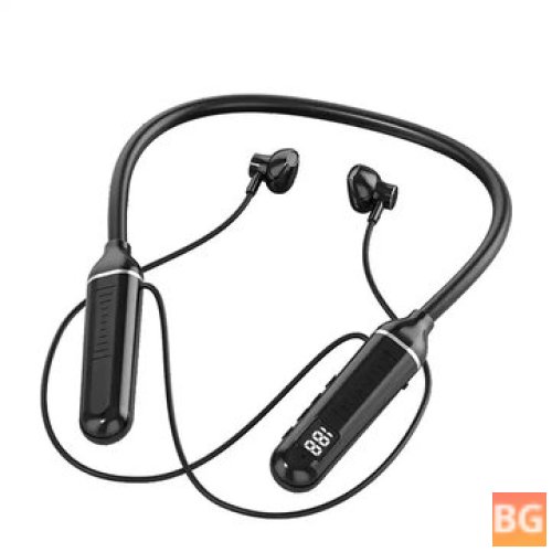 Bluetooth Earphone with V5.3 HiFi Stereo and 800mAh Battery