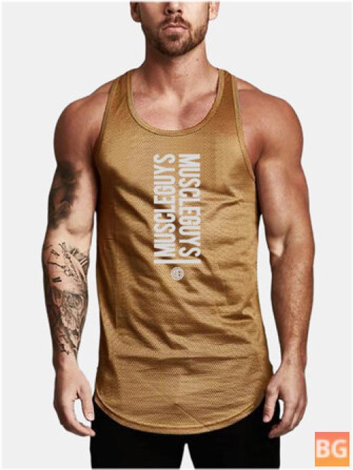 6 Colors Mens Workout Tank Tops