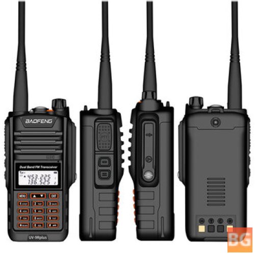 Walkie Talkie with 128 Channels and 400-520MHz Range