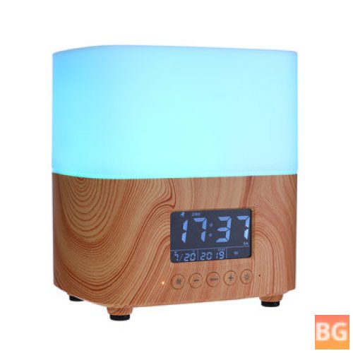 Aromatherapy Diffuser with Digital Clock - 7 Colors