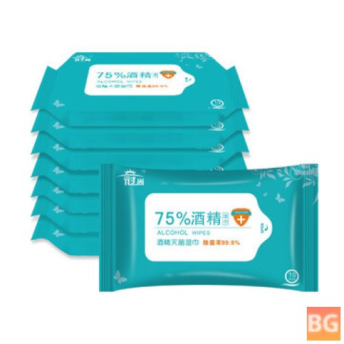 Wipes Antiseptic Pads - 75% Alcohol - Wet - Cleaning - Watch Phone Cleaning - Sterilization - First Aid Tool