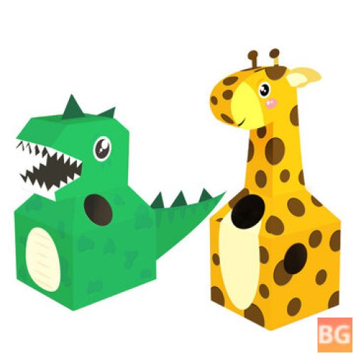 Animal Toy Carton - Giraffe Dinosaur