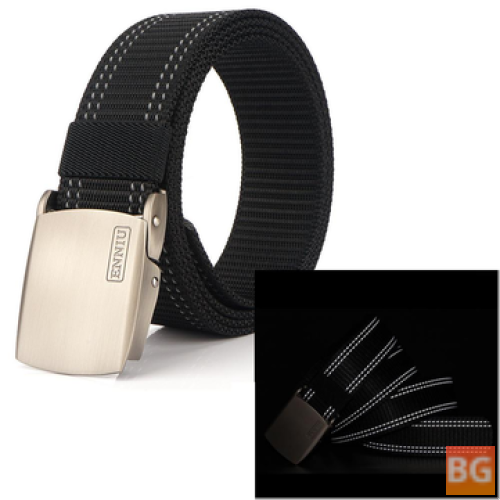 Black Nylon Tactical Waist Belt