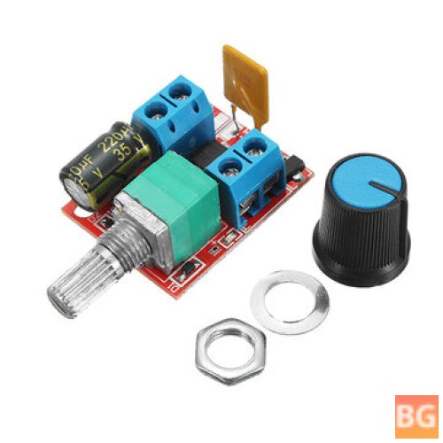 DC Motor Speed Controller with LED Dimmer