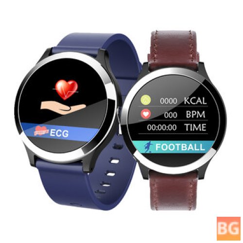 Smartwatch with ECG and PPG Sensor