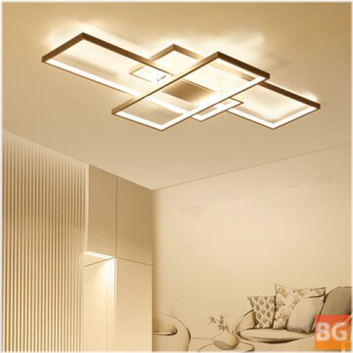 Nordic LED Ceiling Light - Modern Minimalist Design, Multiple Light Settings