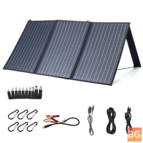 XMUND XD-SP2 Solar Charger - 3-USB+DC PD - for Camping Travelling Car RV