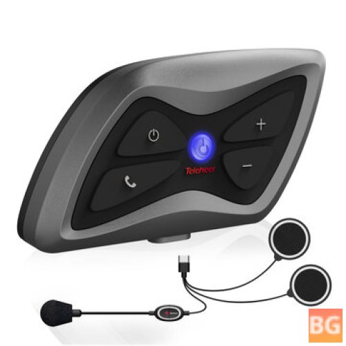 T6 PLUS Motorcycle Bluetooth Intercom