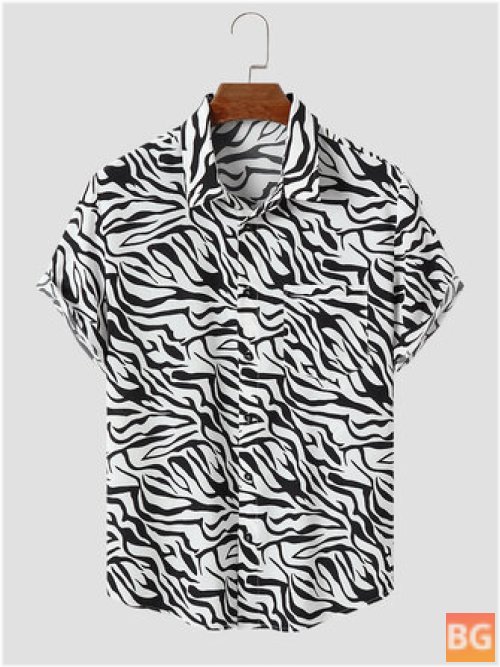 Zebra Skin T-Shirt for Men