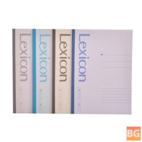 Student Office Thicken Paper - Horizontal Section Notebook
