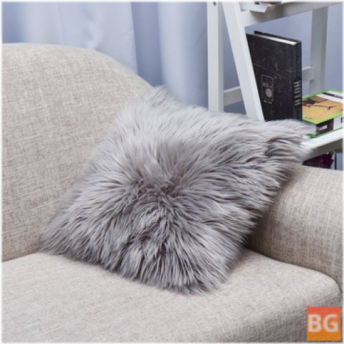 Faux Fur Fluffy Cushion Cover